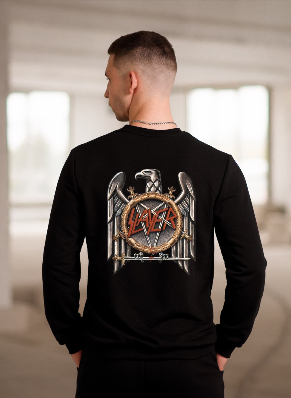 Світшот тринитка футер Slayer S - XL